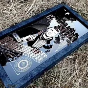 Нарды под стеклом «Брат» — необычный подарок — фотография 1