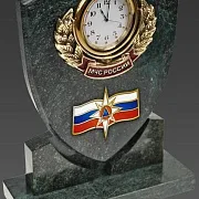 Часы «Щит МЧС России» — оригинальный подарок — фотография 2