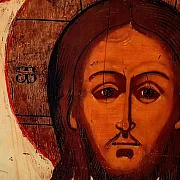 На память: Икона старообрядческая "Спас Нерукотворный" — фотография 8