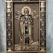 Икона николай Чудотворец — красивый подарок — фотография 3