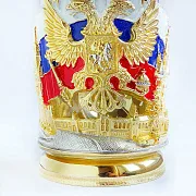 Подстаканник для чая «Российский» в подарок — фотография 2