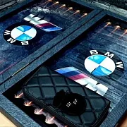 На память: Нарды под стеклом «BMW» — фотография 3