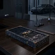 Нарды под стеклом «BMW» — необычный подарок — фотография 6