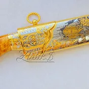 Кованый нож с головой кабана — необычный подарок — фотография 4