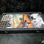 Нарды под стеклом «День Победы» — оригинальный подарок — фотография 11