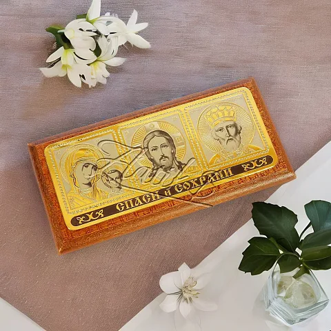 Триптих на дереве. Златоуст — красивый подарок