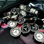 На память: Комплект стальных фишек для нард «Mercedes» — фотография 2