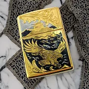 Оригинальная зажигалка Zippo "Сокол" в подарок — фотография 1