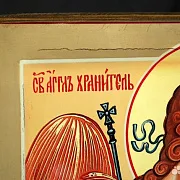 Икона с ковчегом "Ангел Хранитель" в подарок — фотография 3