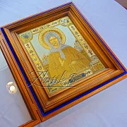 Икона Матроны /в киоте/. Златоуст — оригинальный подарок — фотография 7
