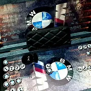 Нарды под стеклом «BMW M5» — красивый подарок — фотография 5