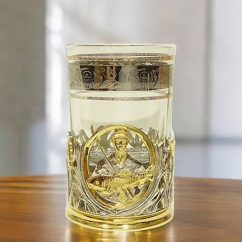 Стопка для водки "Рыбак" в подарок