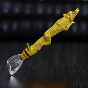 Бронзовая открывашка для пива "Лиса" в подарок — фотография 1