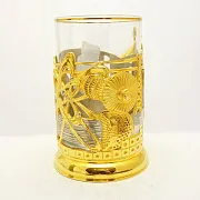 Подстаканник для чая «Атомы» — красивый подарок — фотография 2