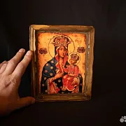 Подарочная икона Божией матери "Озерянская" — фотография 3