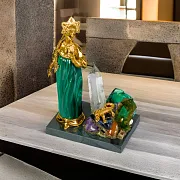 Бронзовая композиция «Хозяйка Медной горы» в подарок — фотография 1