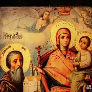 Икона Богоматери "Домостроительница" +подставка в подарок — фотография 7
